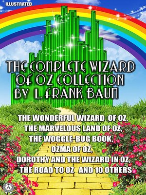 cover image of The Complete Wizard of Oz Collection by L. Frank Baum. Illustrated